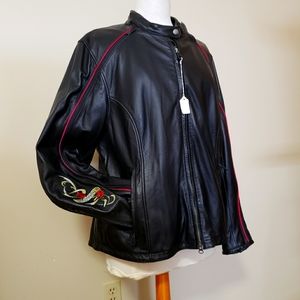 Beautiful Woman's Harley Davidson 2-in-1 Jacket
